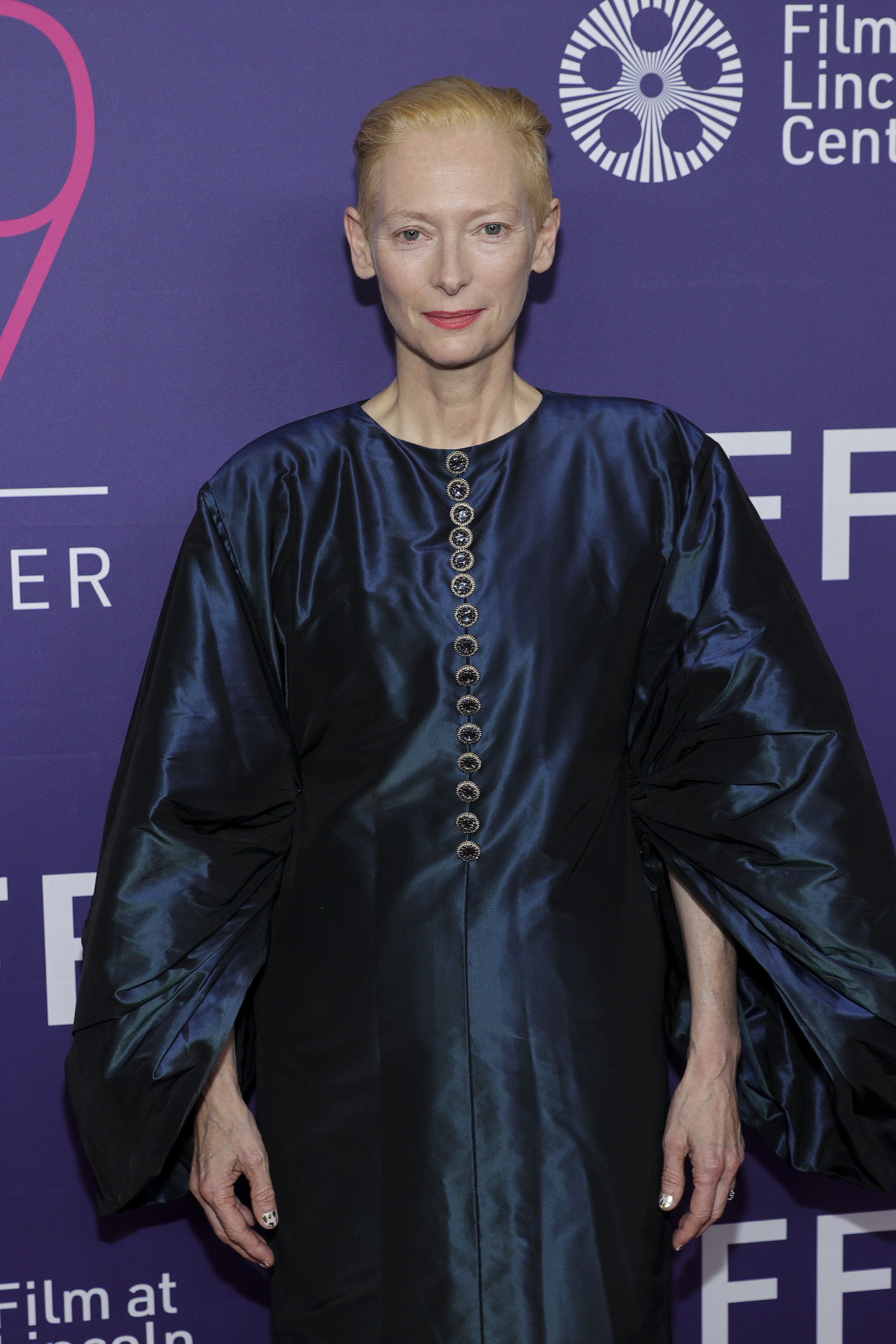 Tilda at the premiere of the movie parallel mothers