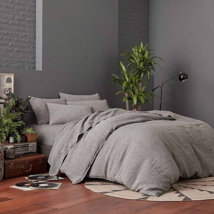 Image of gray bedding
