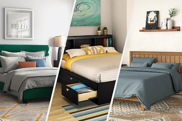 Three images of three beds that can upgrade your bedroom