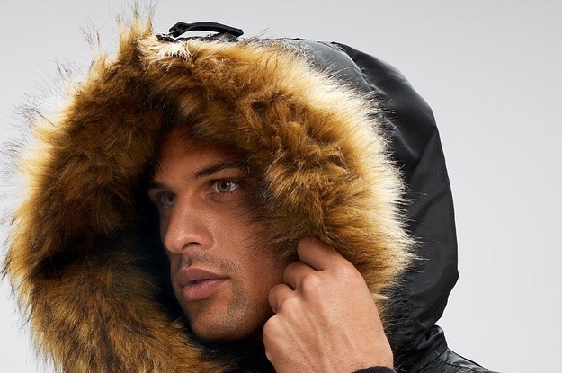 Mens Clothing Coats Parka coats Herno Hooded Parka Coat in Natural for Men 