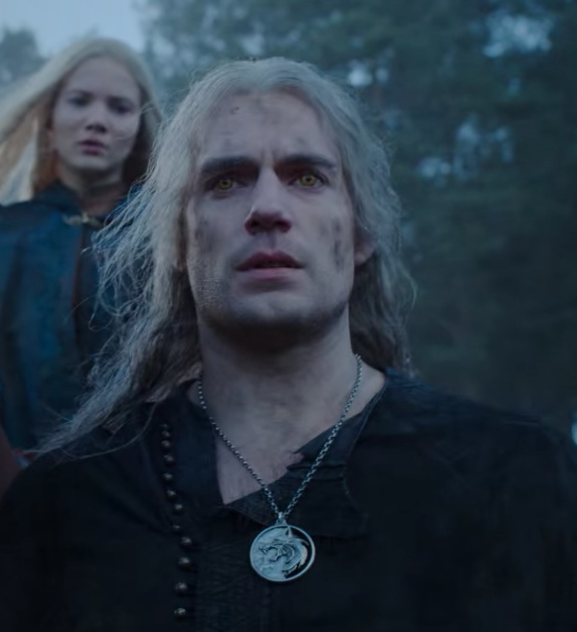 Henry Cavill as Geralt of Rivia travels alongside Ciri in &quot;The Witcher&quot; Season 2, Episode 1, &quot;A Gain of Truth&quot;