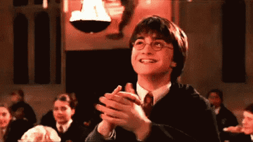 Harry Potter clapping in &quot;Chamber of Secrets&quot;