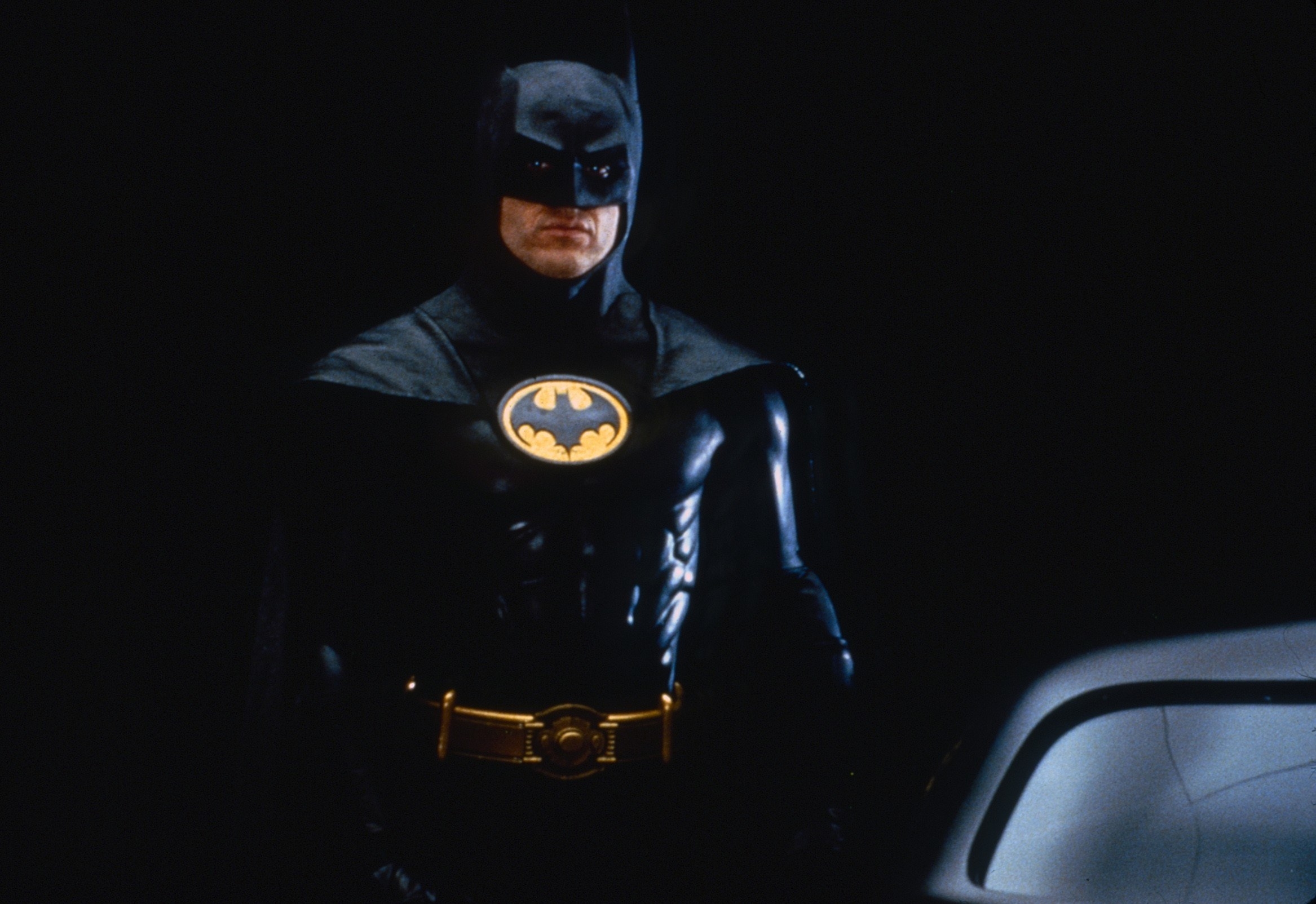Collector Batman Returns Movie Mask & Cowl Original 1992 Michael Keaton Fast 