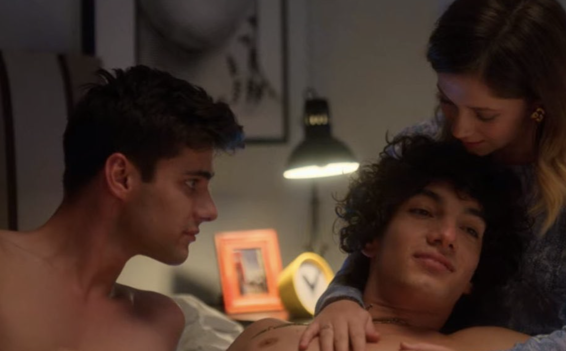 Polo, Valerio, and Cayetana from &quot;Elite&quot;