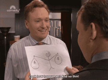 Conan O'Brien and Andy Richter in