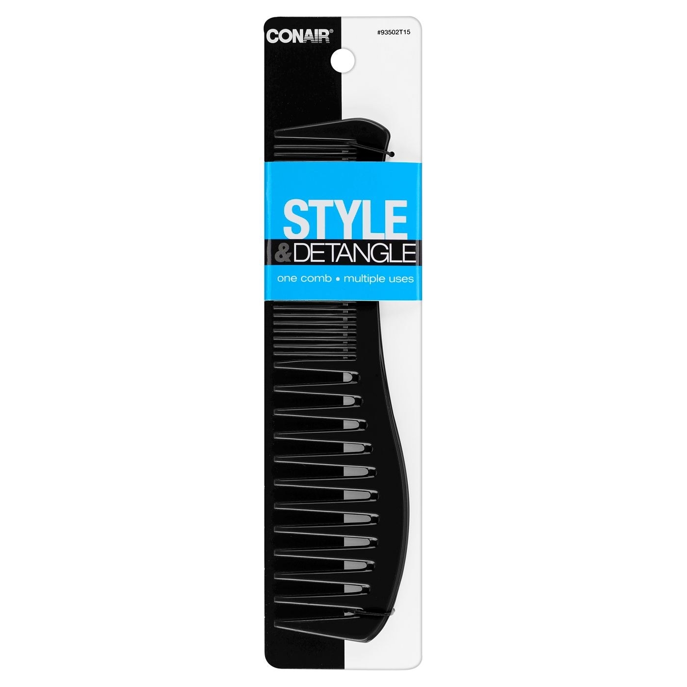 An image of a wide tooth lift comb for all hair types