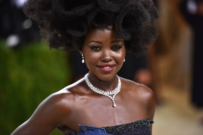 Lupita Nyong'o at the 2021 Met Gala