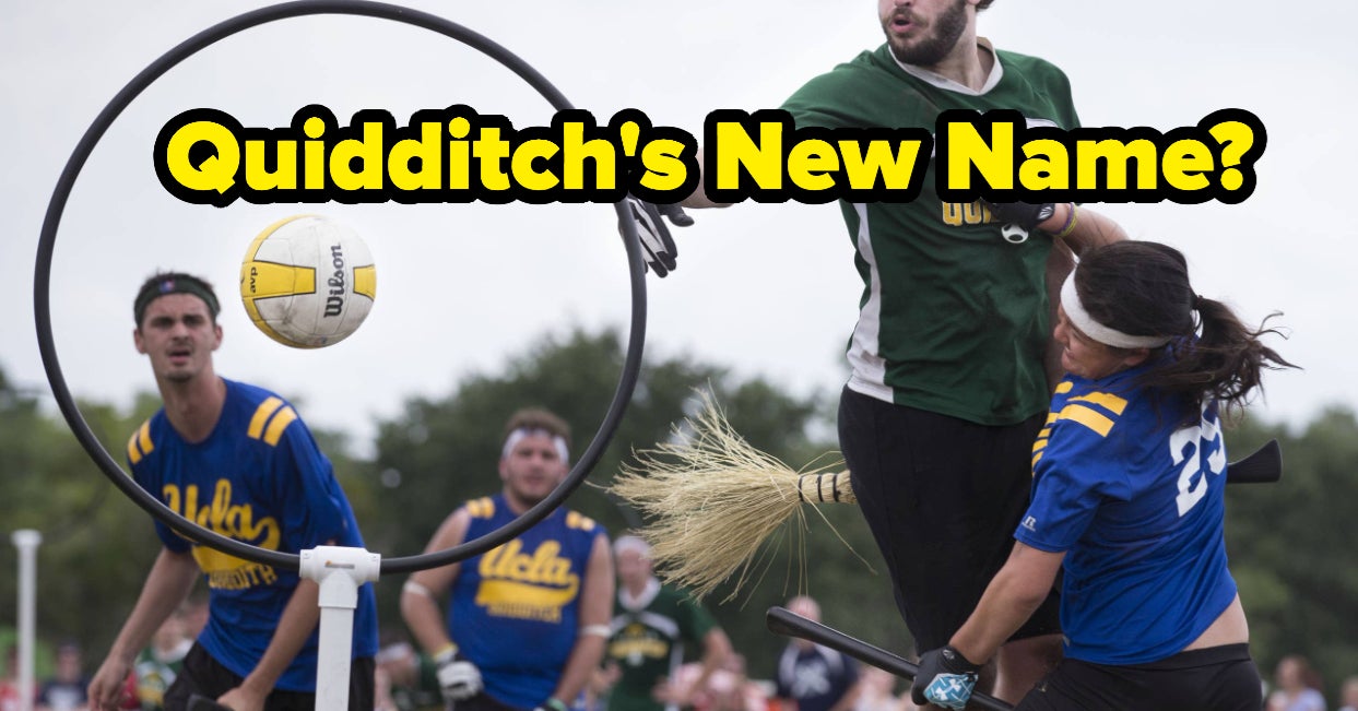 Quidditch Leagues Want To Rename The Sport After J.K. Rowling's Comments — What Should They Name It?
