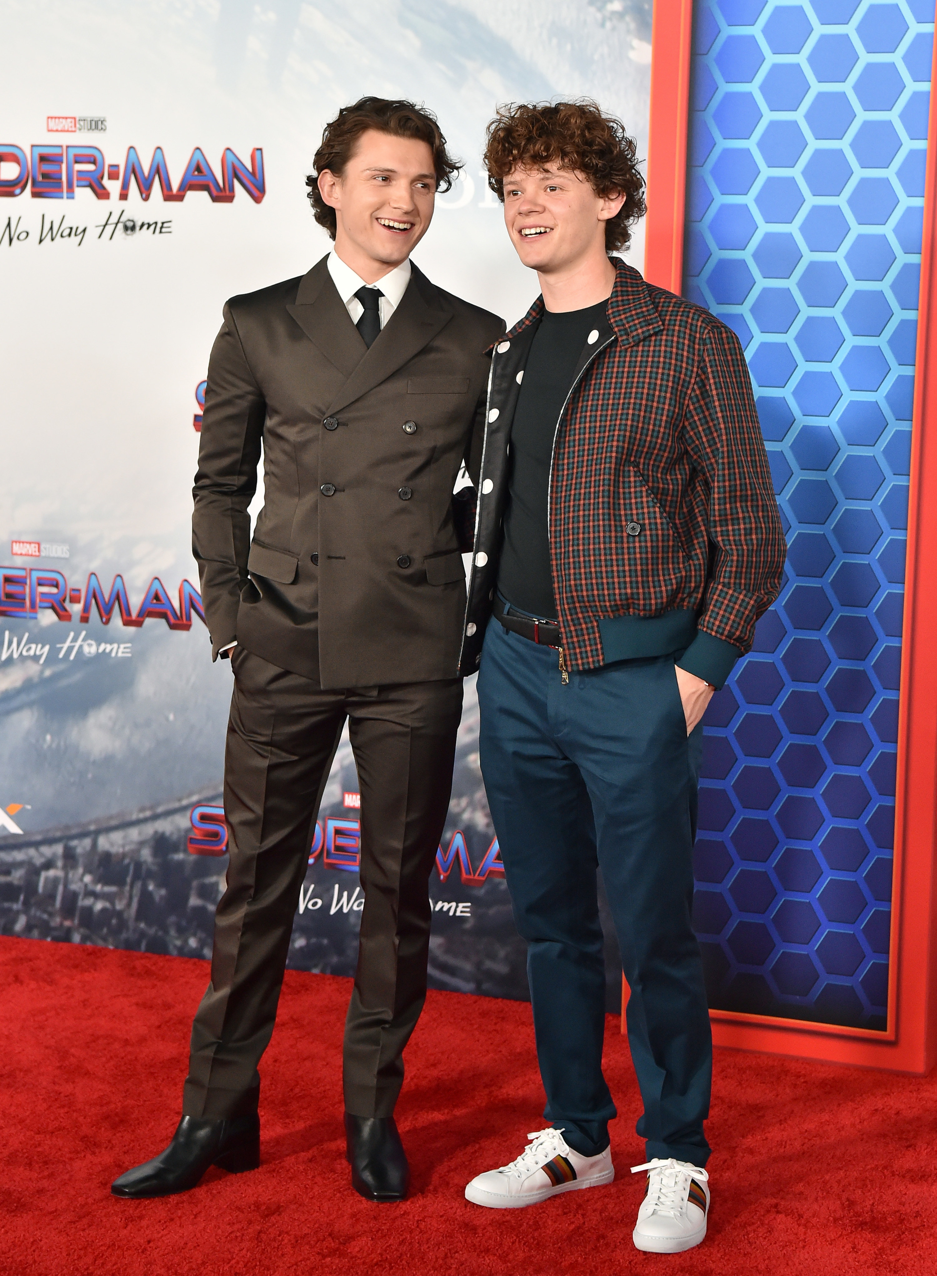 Tom and Harry at the Spider-Man: No Way Home Los Angeles premiere