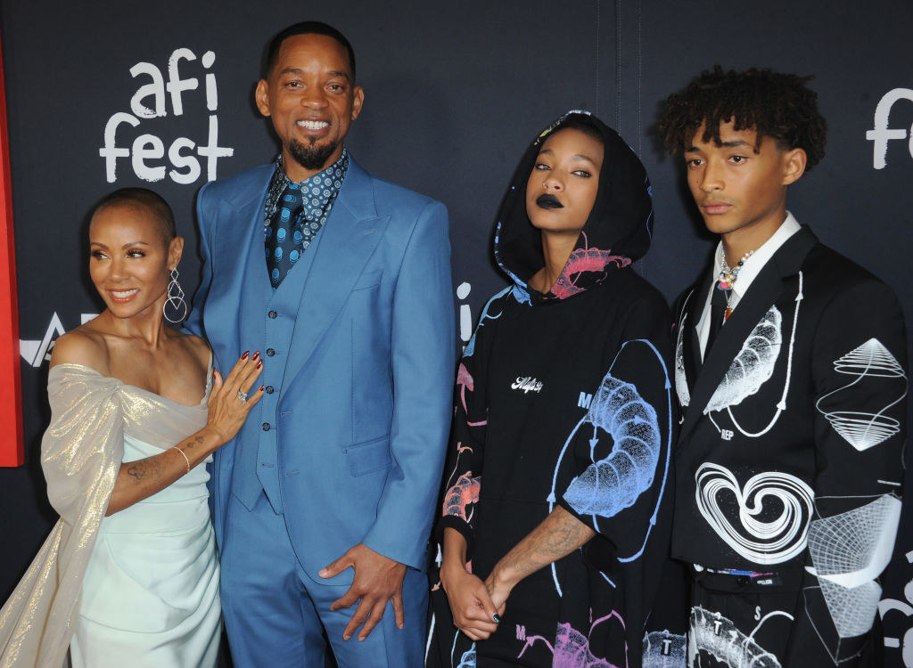 will and jada with willow and jaden fully grown