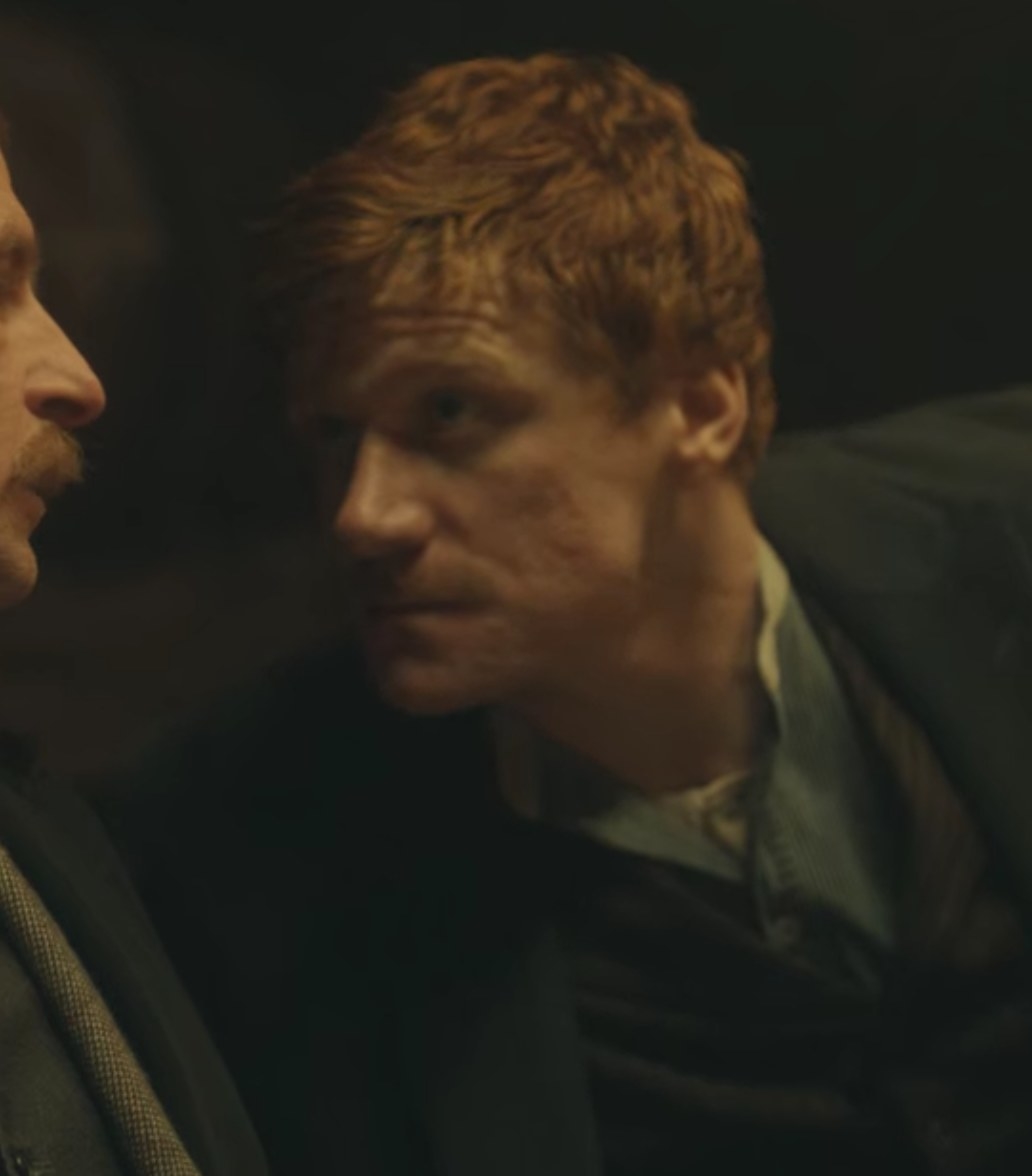 Paul Bullion as Billy Kitchen speaks to Thomas Shelby in &quot;Peaky Blinders&quot;