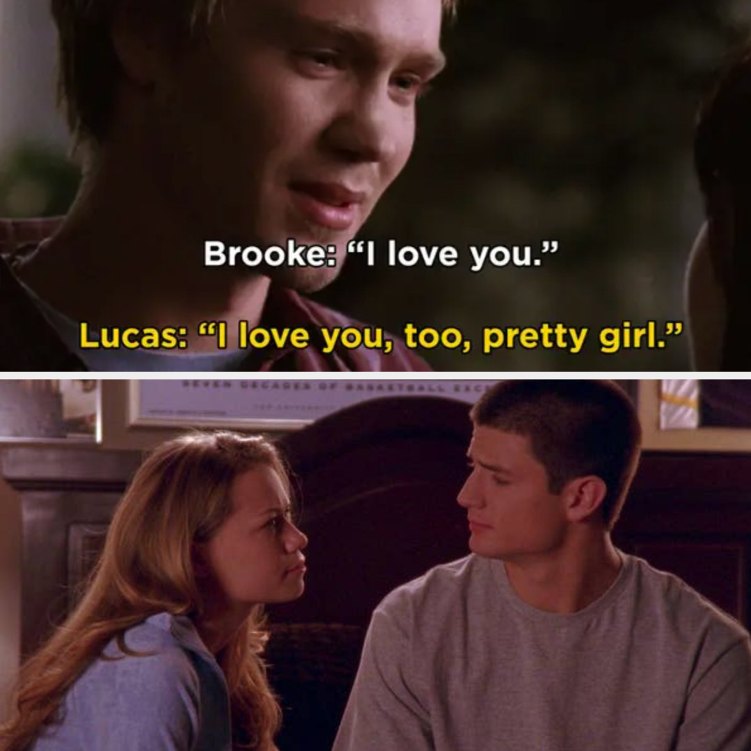 Brooke: &quot;I love you,&quot; Lucas: &quot;I love you too pretty girl,&quot; Haley and Nathan get back together