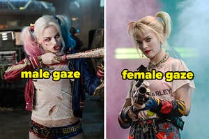 harley quin in the 2016 suicide squad vs harley quinn in birds of prey