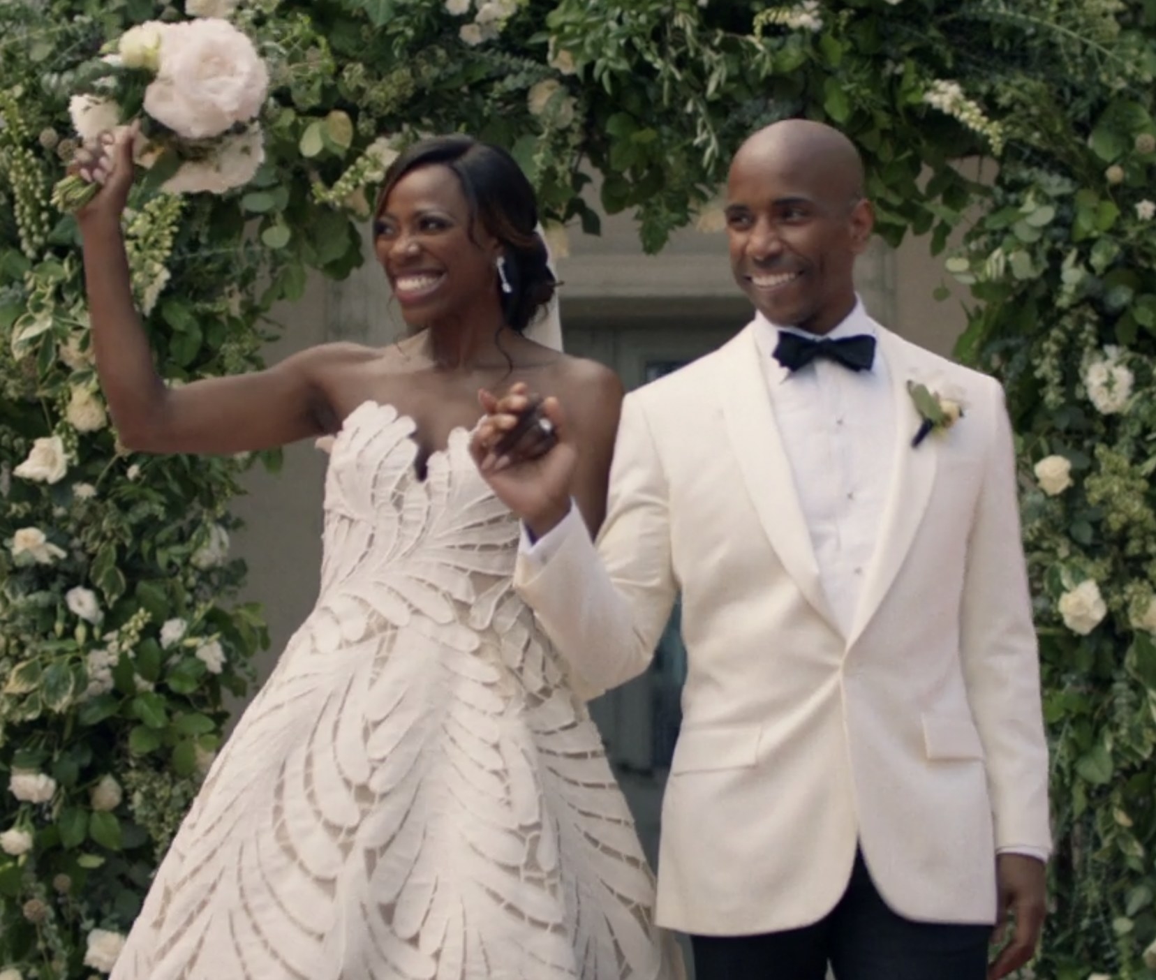 Molly and Taurean get married