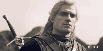Geralt stares in the distance