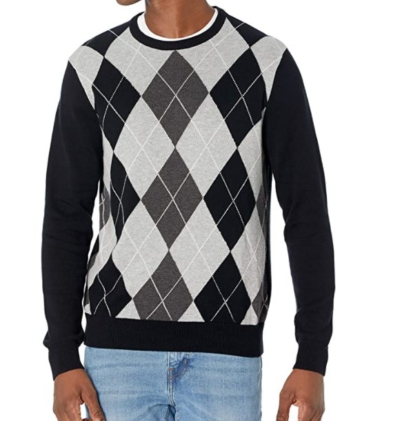 Suéter de cuello redondo para hombre de Amazon Essentials