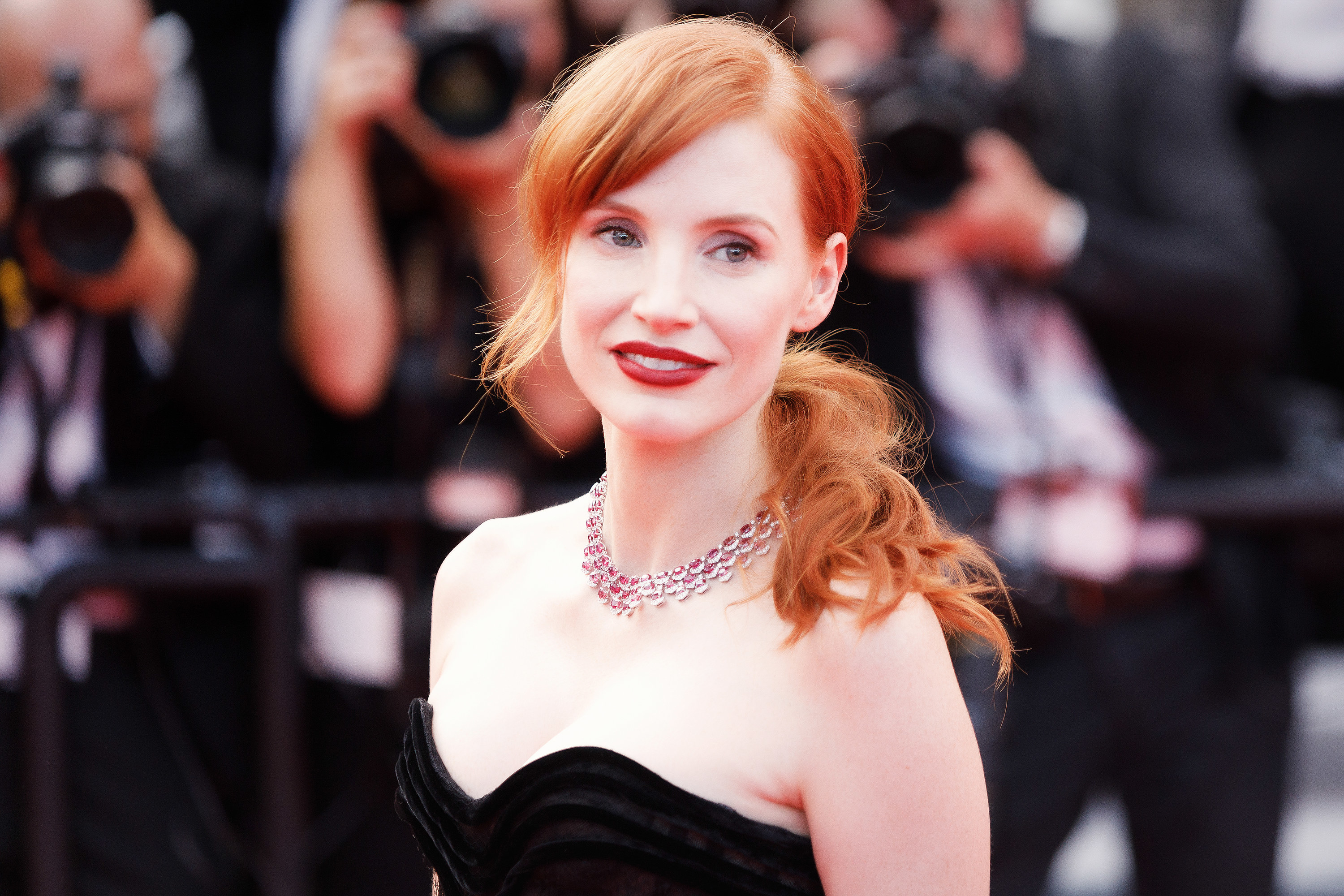 Jessica Chastain at the Cannes Film Festival in 2021