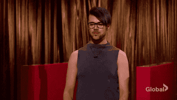 upset contestant walking away