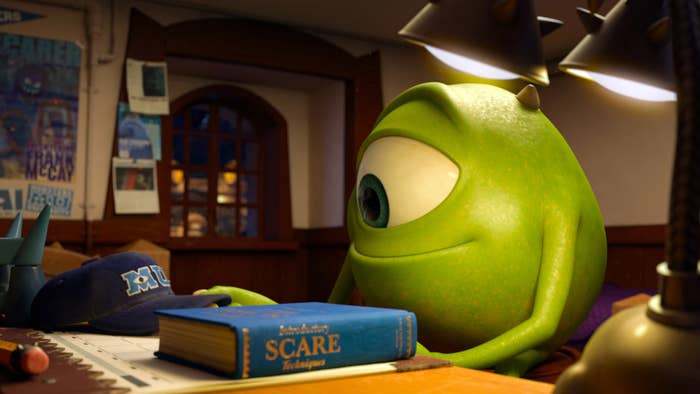 Mike in Monsters University