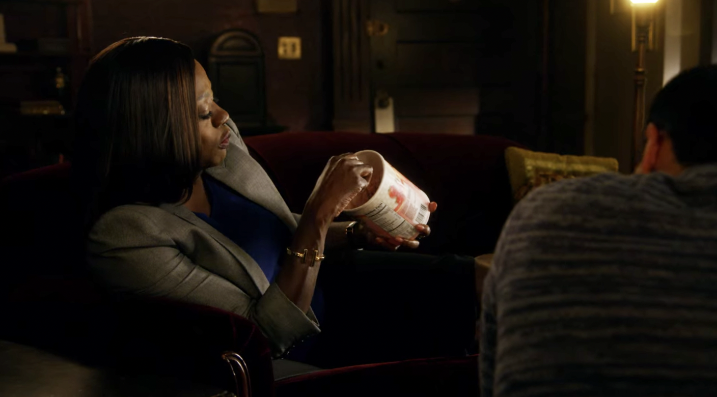Annalise Keating Eating Ice Cream With Connor Walsh