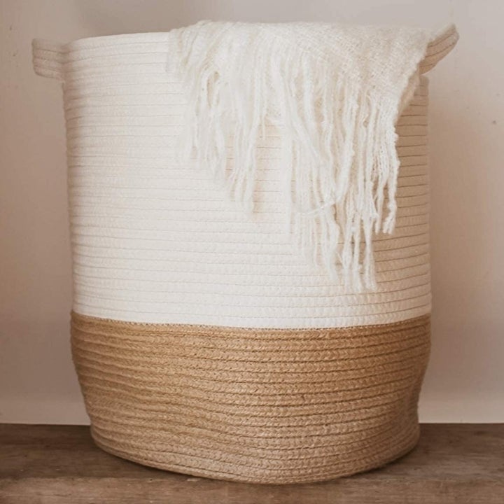 close up of the basket