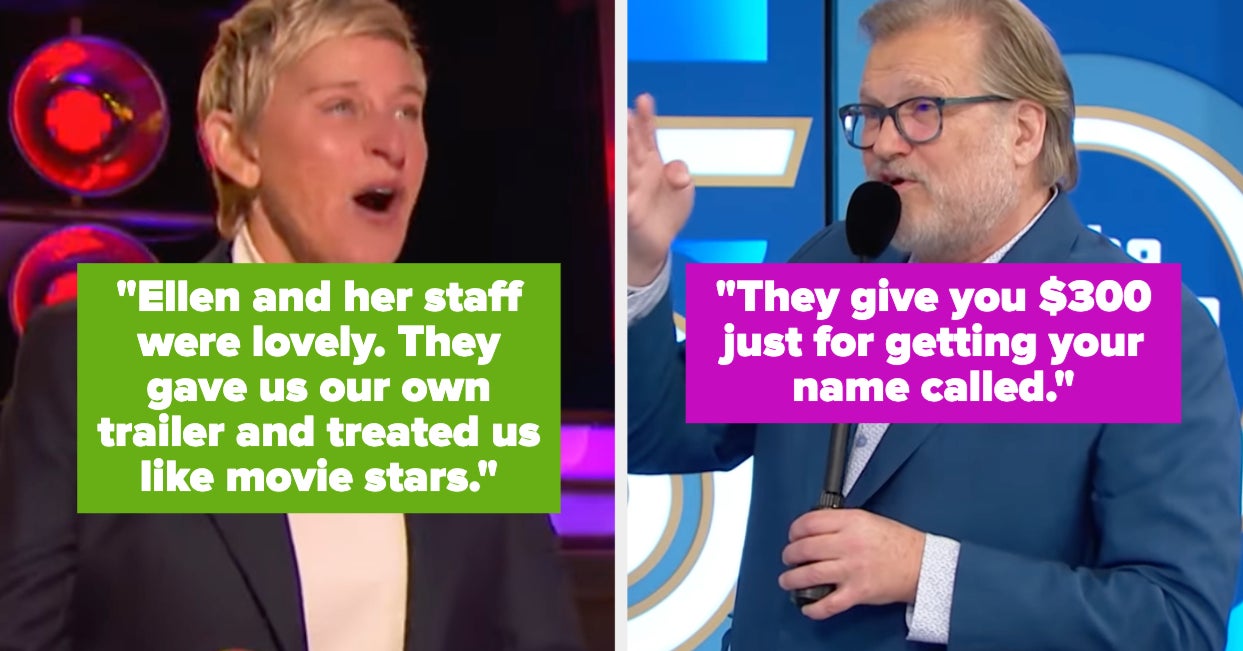Former Contestants From Popular Game Shows Are Opening Up About Their Experiences On Set, And That's Show Biz, Baby