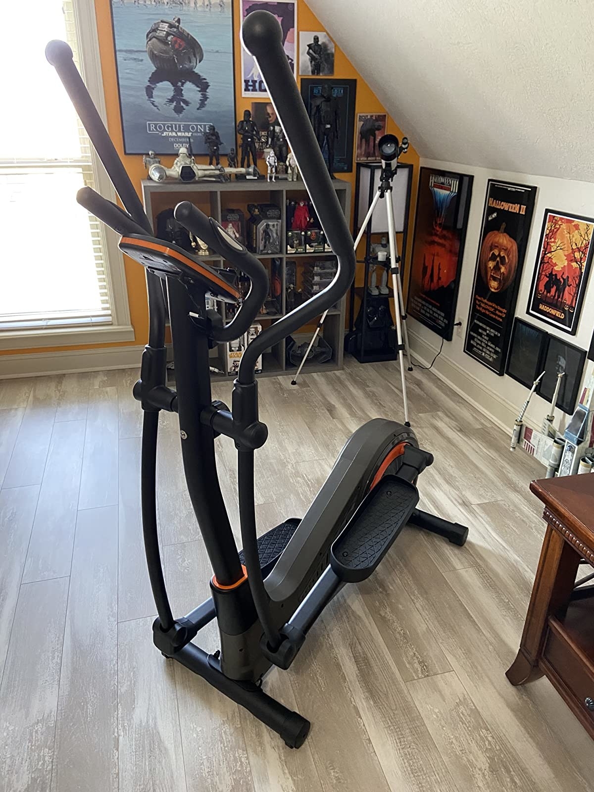 Reviewer photo of the elliptical