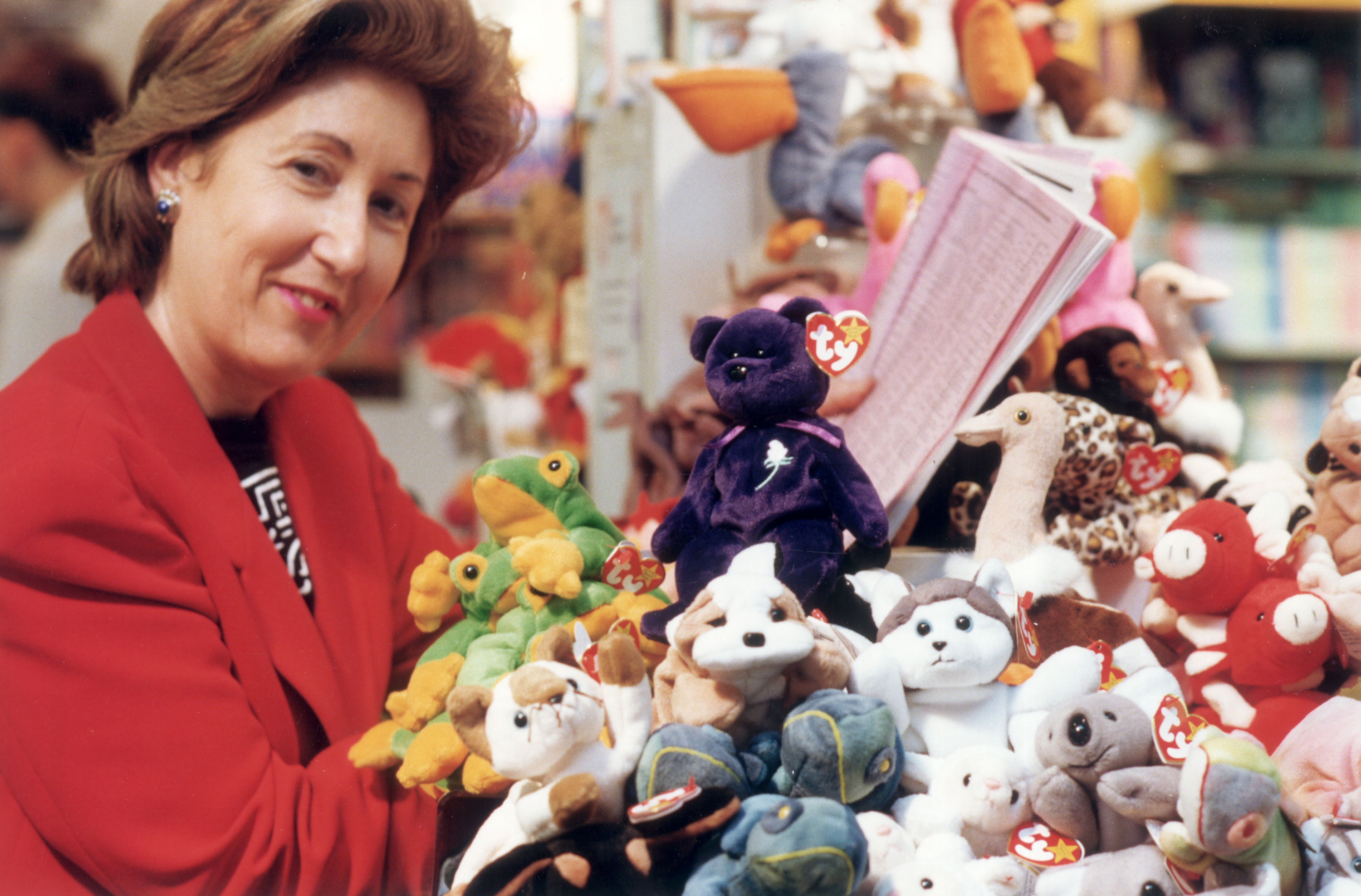 Beanie babies best sale in the 90s