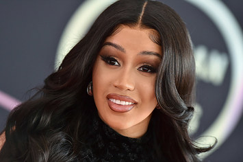Cardi B Shows Off Her 'Mustache' in Makeup-Free Photo
