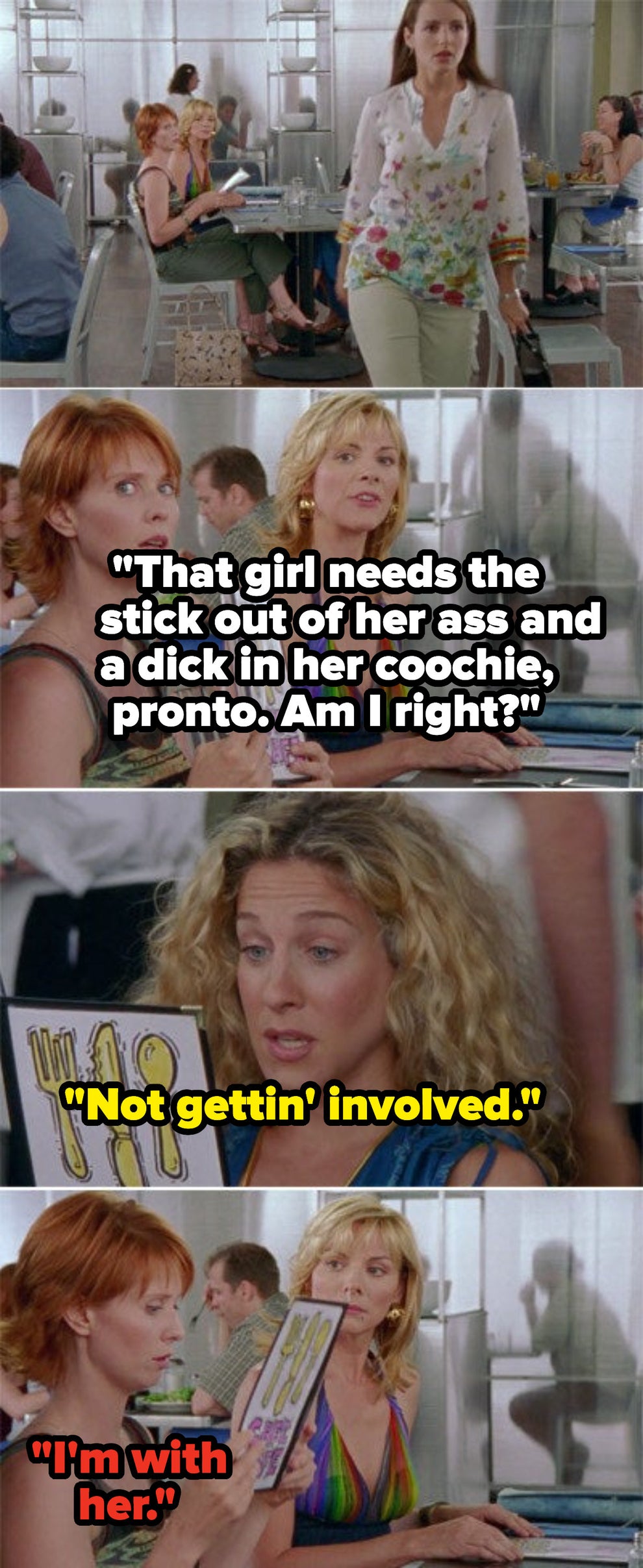 23 Bestworst “sex And The City” Moments With Samantha And Her Friends