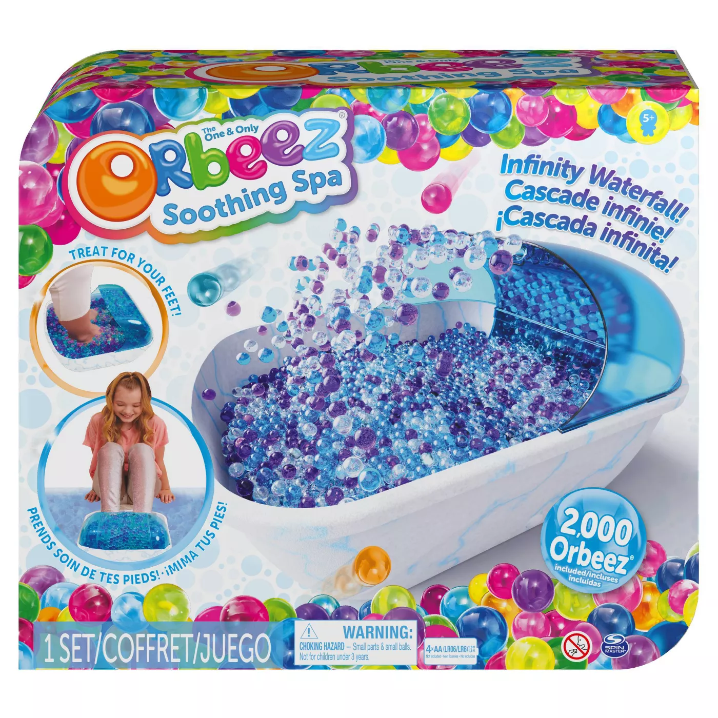 An Orbeez soothing spa kit