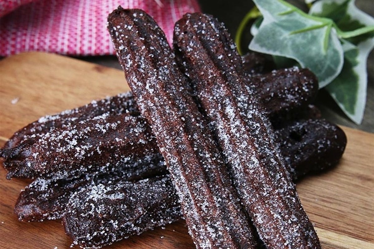 材料は餅 カリッともちもちチョコチュロス