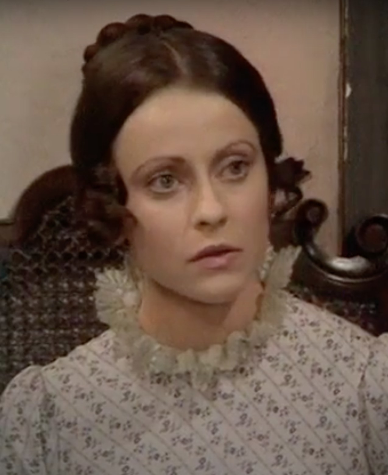 Ania Marson as Jane Fairfax in the BBC 1972 miniseries adaptation of &quot;Emma&quot;