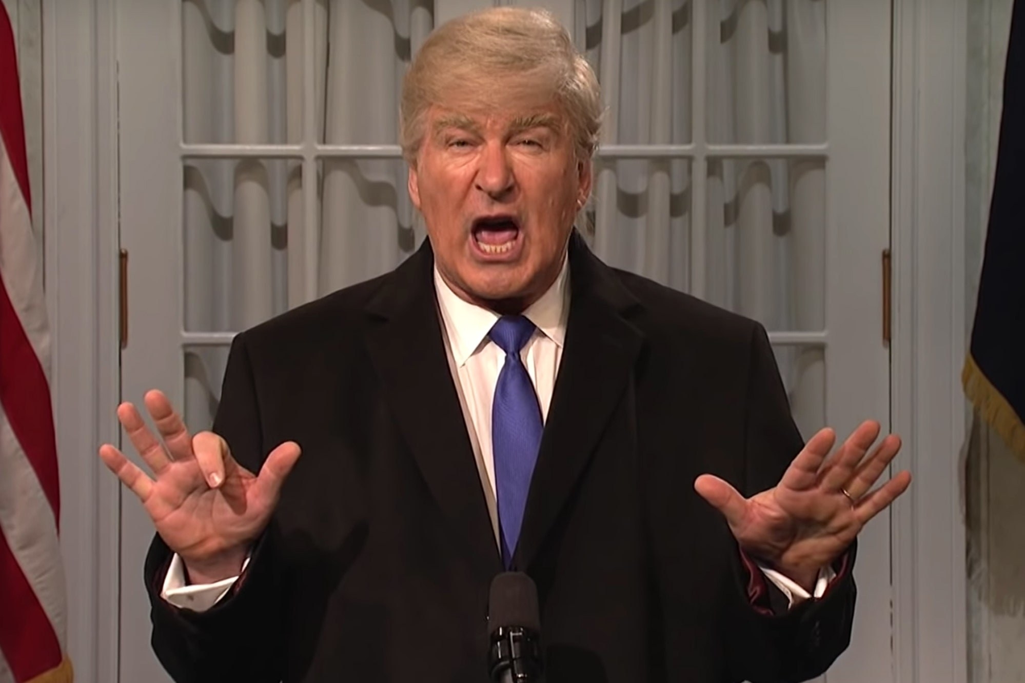 Alec Baldwin as Donald Trump on SNL