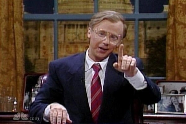 Dana Carvey as George H.W. Bush on SNL