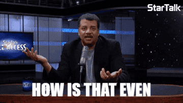 Neil deGrasse Tyson says,