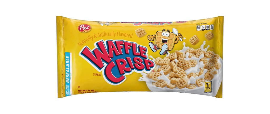 Promo image of new Waffle Crisp Packaging