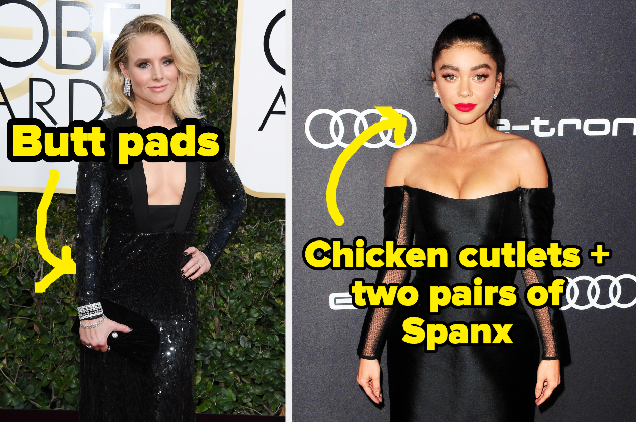 19 times celebrities made heads turn on the red carpet in plunging  necklines