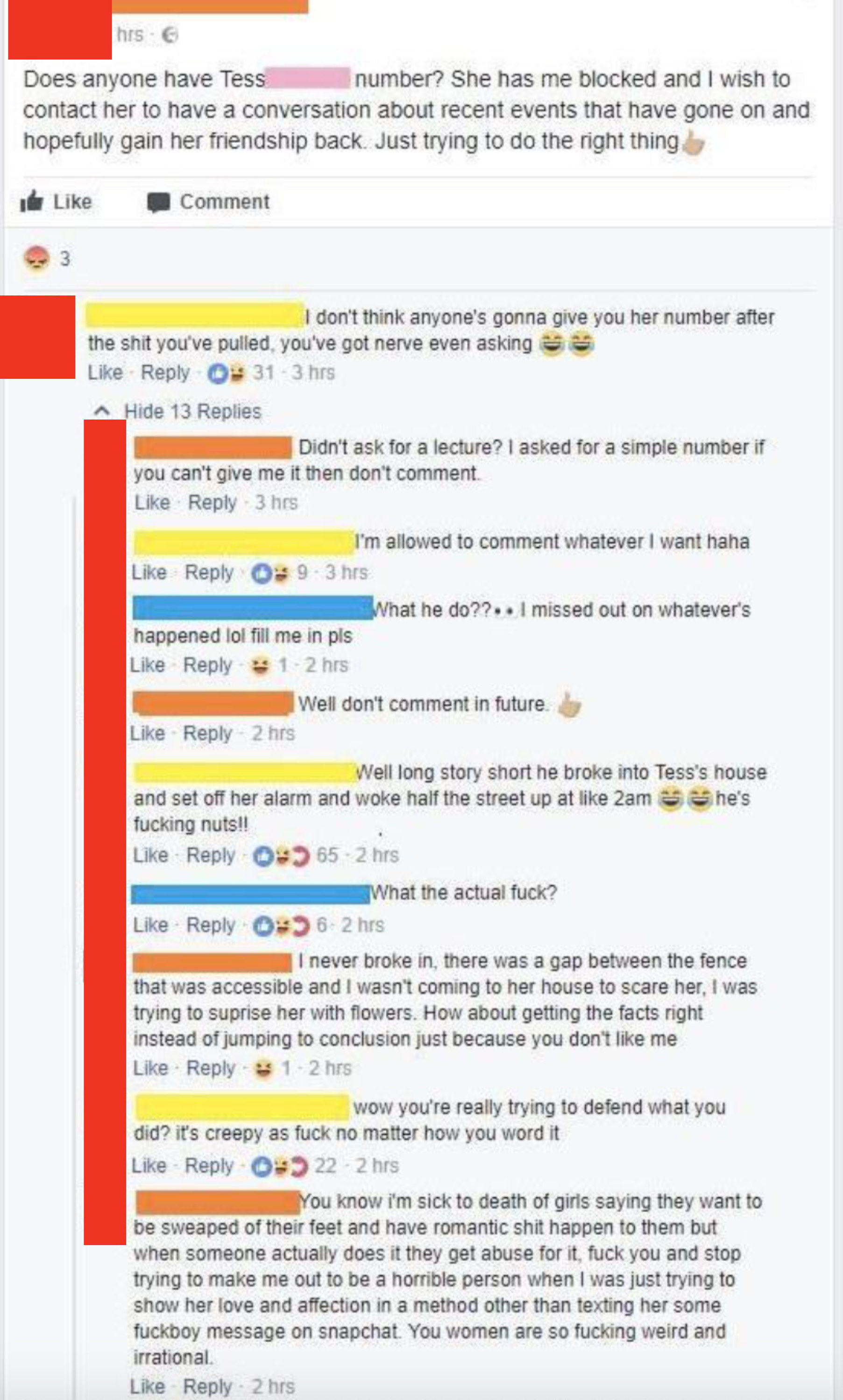 &quot;Nice guy:&quot; &quot;I&#x27;m sick to death of girls saying they want to be swept off their feet but when someone does it they get abused for it&quot;
