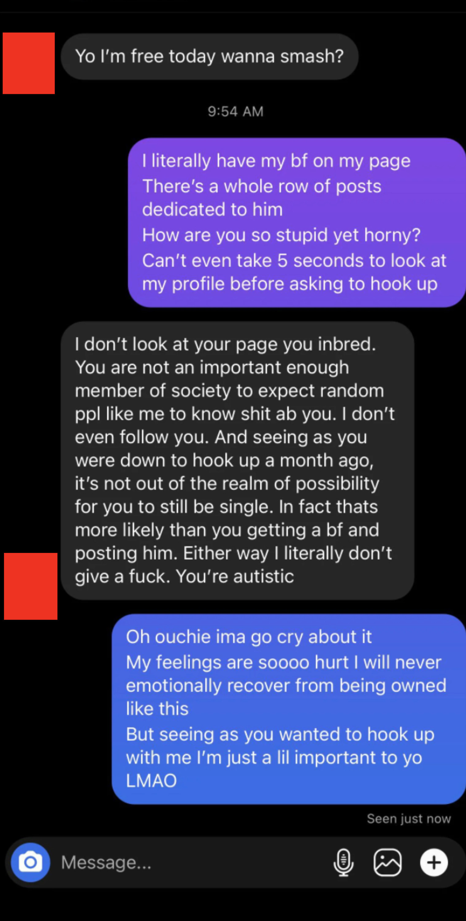 &quot;Nice guy:&quot; &quot;You are not important enough member of society to expect random ppl like me to know shit ab you&quot;
