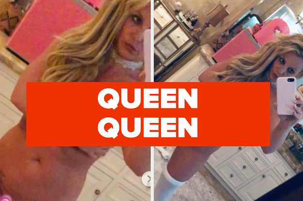 Britney Spears Posted A Full Frontal Nude Mirror Pic, Well, Because She Can