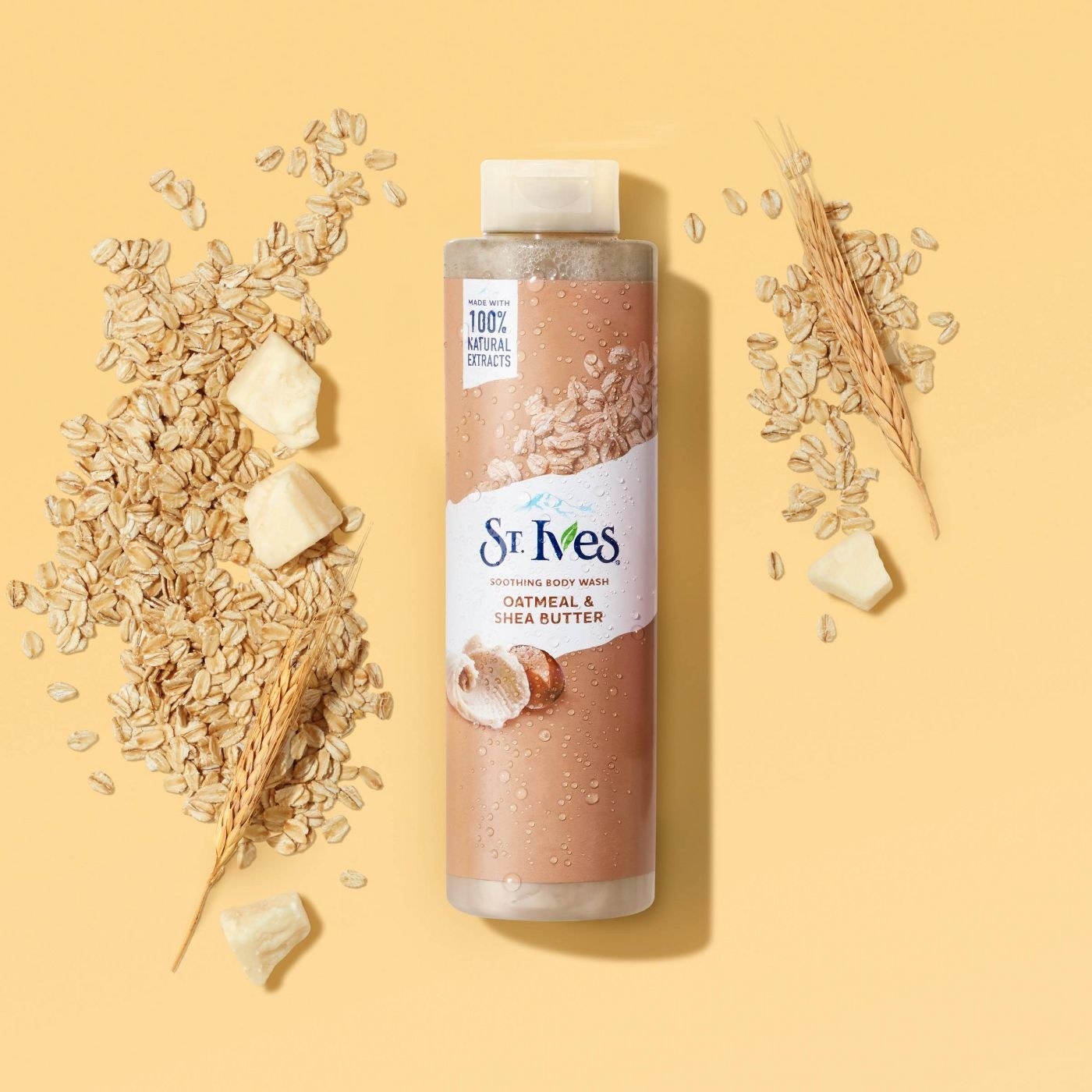The St. Ives oatmeal &amp;amp; shea butter body wash