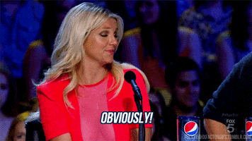 Britney Spears saying &quot;Obviously!&quot;