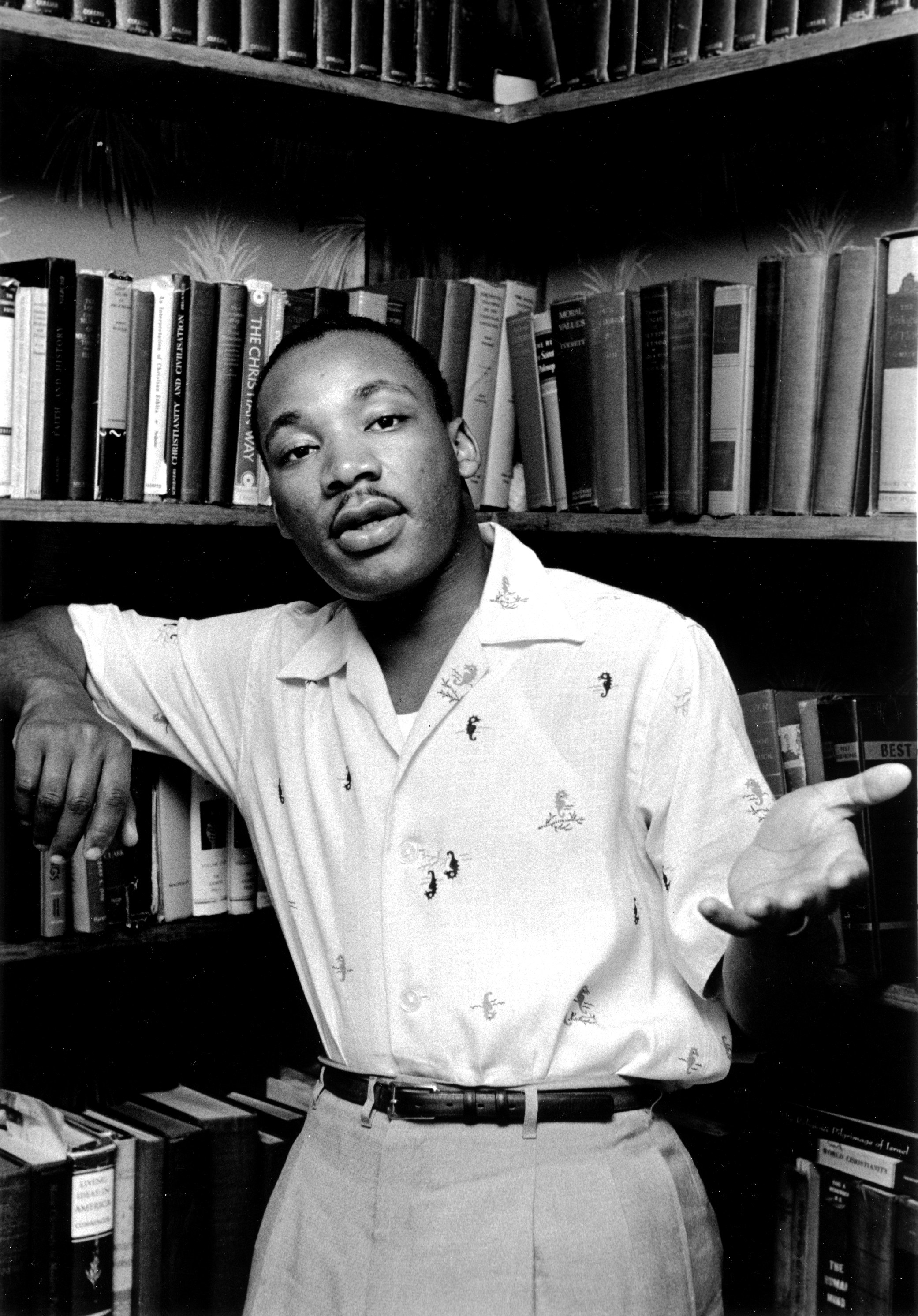 Dr King poses for a photo