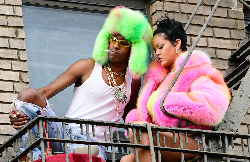 Rocky leans closer to Rihanna