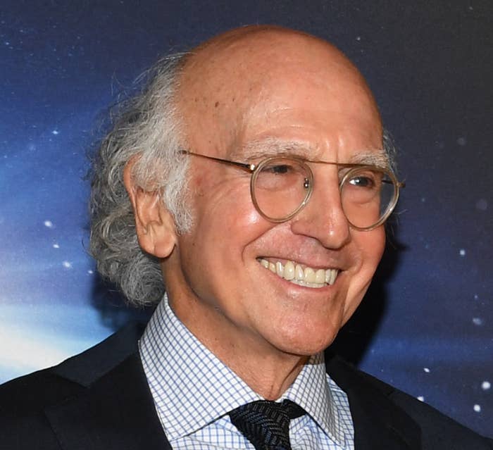 Larry David attending the premiere of HBO's "Curb Your Enthusiasm"