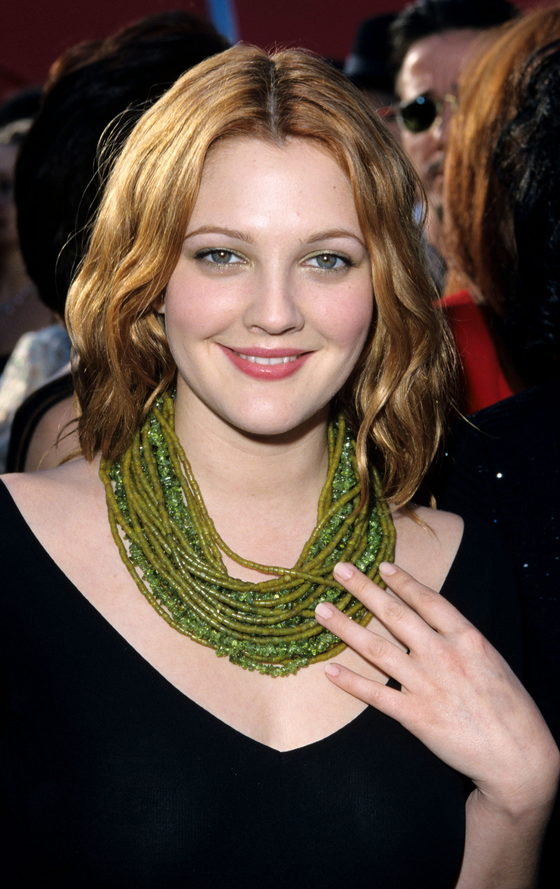 Barrymore at an awards show in 2000