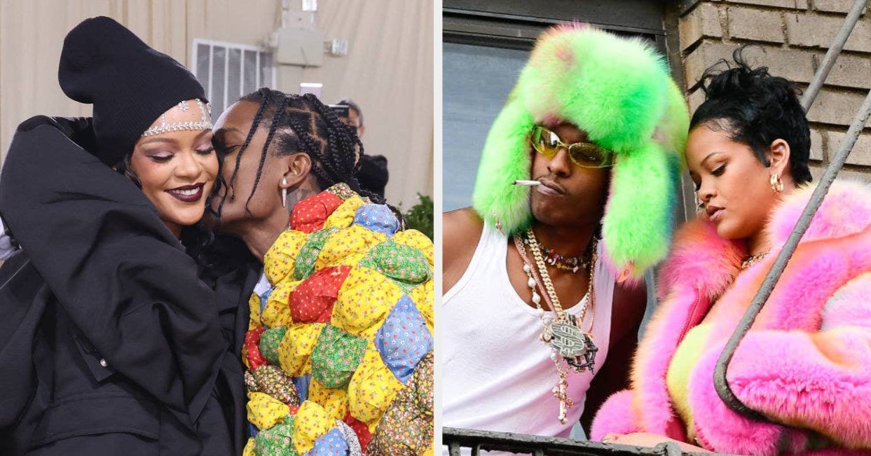 14 Of Rihanna And A$AP Rocky’s Best Fashion Looks