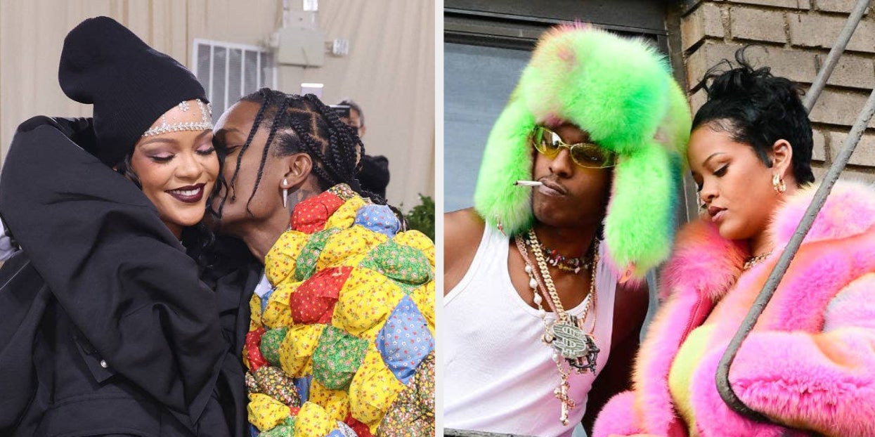 14 Amazing Joint Fashion Looks Rihanna And A$AP Rocky Have
Blessed Us With