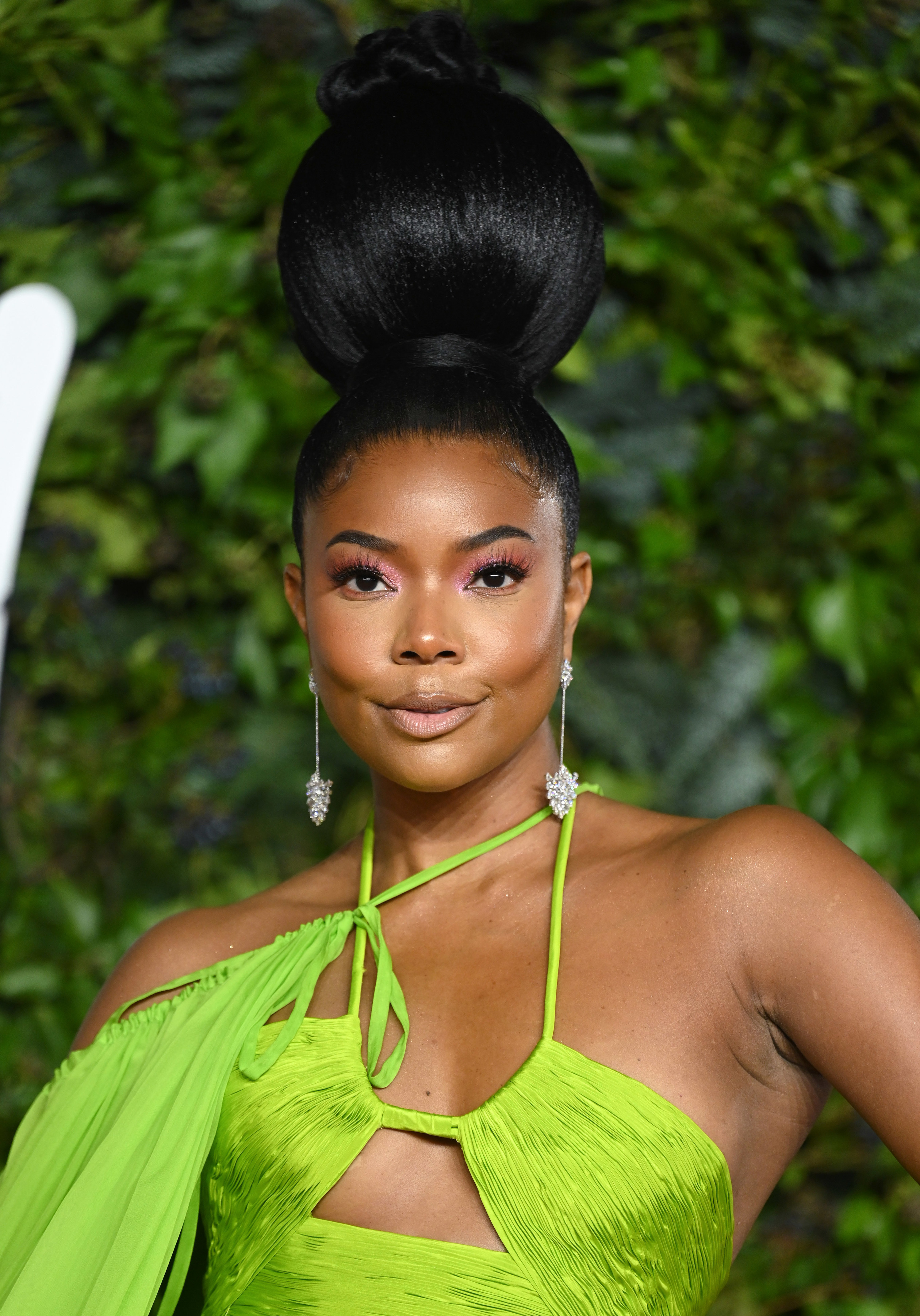 Gabrielle Union poses at The Fashion Awards on November 29, 2021